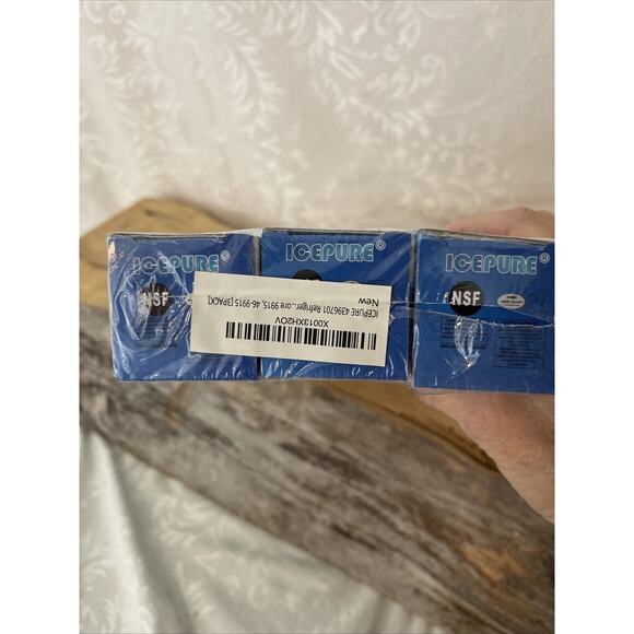 ICEPURE 3‎ Pack 4396701 469915 EDR6D1 RWF2000A Filter 6 L200V Water Filters - Picture 6 of 7
